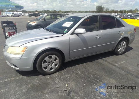 2009 Hyundai Sonata Gls из США, поврежденный, VIN 5NPET46C79H559664